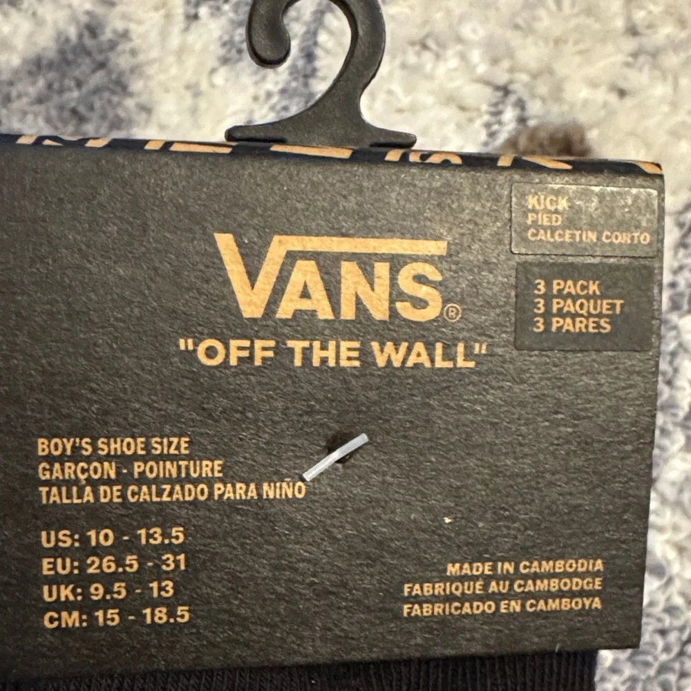 Vans Off the Wall No-Show Socks 3 Pairs